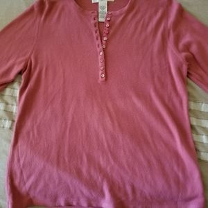 Josephine Chaus Women's soft cotton sweater.